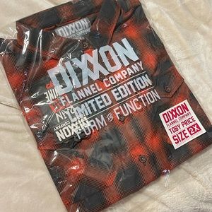 Dixxon flannel Toby Price Women’s 2X, NWT